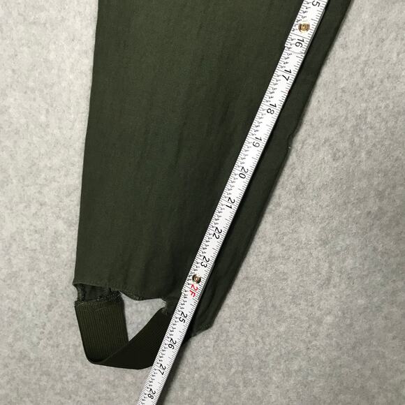 NEW Vintage Forenza Stirrup Pants Womens 8 Petite‎ Green Pleated Equestrian Mom - Picture 8 of 11